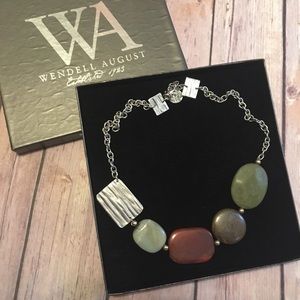Wendell August Stone & Metal Necklace